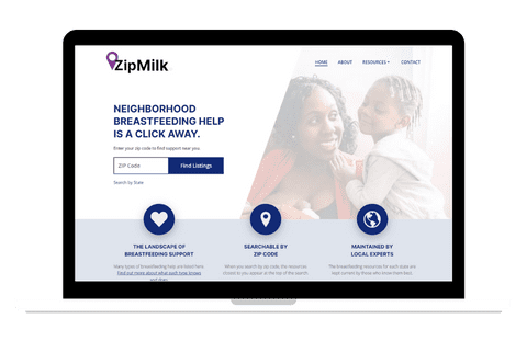ZipMilk Website