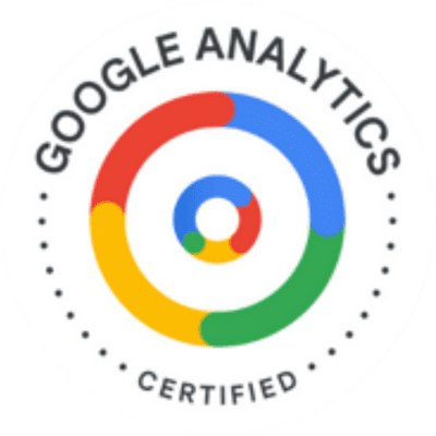 Google Analytics Certified badge.